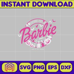 barbie halloween svg, come on barbie let's go party svg, trick or treat svg, horror barbie svg, barbie movie 2023, insta