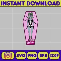 barbie halloween svg, come on barbie let's go party svg, trick or treat svg, horror barbie svg, barbie movie 2023, insta