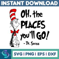 dr.suess svg, dxf, png, dr.suess book png, dr. suess png, sublimation, cat in the hat cricut, instant download