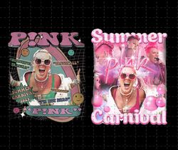 summer carnival tour png, trustfall album png , pink tour png , music tour 2023 png digital download