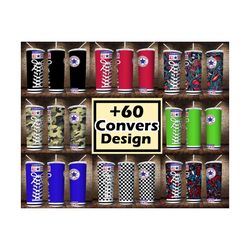 bundle 60 design 20oz / 30oz tumbler png, full tumbler wrap ,sublimation design, converse tumbler wrap,png file instant