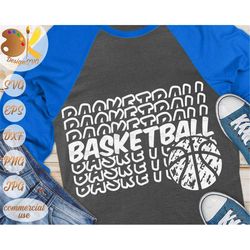 basketball svg | grunge basketball svg | basketball mom svg | basketball cut file | basketball girl svg | eps, dxf, png