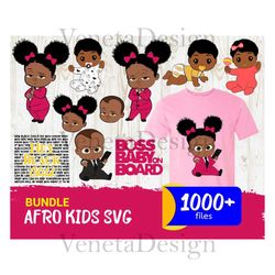 1000 bundle afro kids, trending svg, afro kids svg