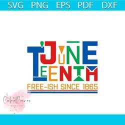 juneteenth free ish since 1865 svg, juneteenth svg, juneteenth 1865 svg, black live matter svg, independence day svg, am