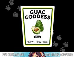 halloween matching costume guacamole goddess bottle label png, sublimation copy