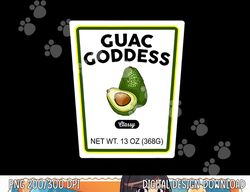 halloween matching costume guacamole goddess bottle label png, sublimation copy