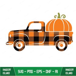 truck with pumpkin harvest svg, pumpkins hand drawn truck png, clipart, instant download, sublimation graphics