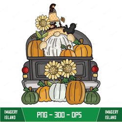 fall pumpkin gnome, halloween gnomes, halloween gnome sublimation, halloween designs, truck, pumpkins, halloween print