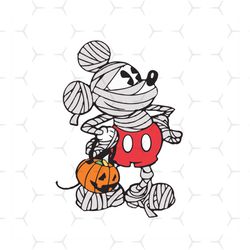 halloween mickey with pumpkin svg, halloween svg, mickey mouse svg, pumpkin svg, disney svg, disney cartoon svg, scary n