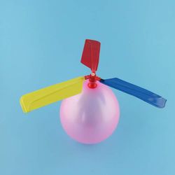 2pcs colorful helicopter balloons  creative outdoor toys for party