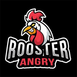 rooster angry, understanding aggressive behaviors in roosters, fully editable layered svg  png  gif  eps  ai cricut desi