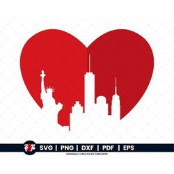 i love ny svg, new york svg, new york city svg, state svg, new york state svg, svg files for cricut, new york skyline sv