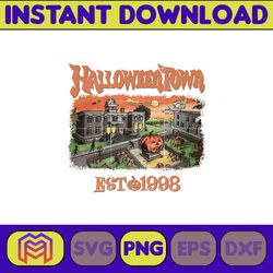 halloweentown est 1998 png, halloweentown png, halloween party png, pumpkin png, instant download (4)