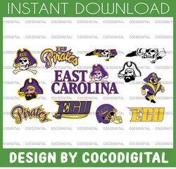 12 files east carolina university athletics, east carolina pirates svg, east carolina pirates , cricut, football svg,