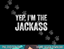 I m With The Jackass Couples Funny Matching png, sublimation copy