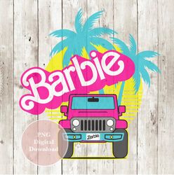 barbie jeep, png, tshirt, sublimation design, instant download, png