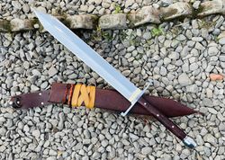 22 inches long hand forged dragon z trunks' sword -fort handmade anime cosplay sword