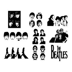 the beatles bundle svg, music svg, john lennon svg, paul mccartney svg, george harrison svg, ringo starr svg, friend svg