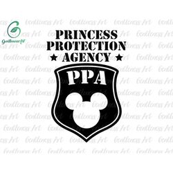 princess protection agency svg, boyfriend security svg, funny dad svg, family trip svg, funny girl quote svg