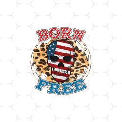 born free skull leopard png, independence day png, born free, skull png, skull leopard, 4th of july png, america png, pa