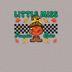 little miss pumpkin spice png, little miss png, pumpkin halloween png, pumpkin spice png, little miss halloween png, fun