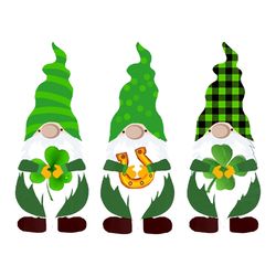 gnome lucky svg, st. patricks day svg, gnome svg, patricks day svg, shamrocks svg, lucky leaf svg, lucky svg, leaf svg,