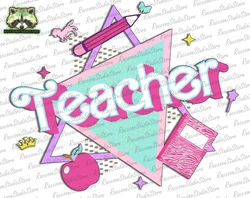 teacher png, summer break png, babe logo, pink doll png