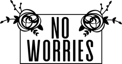 no worries svg, tiktok svg, party svg, birthday svg, tiktoker svg, tiktok cutting, tiktok t-shirt svg, clipart, silhouet