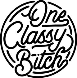 one classy bitch svg, tiktok svg, party svg, birthday svg, tiktoker svg, tiktok cutting, tiktok t-shirt svg, clipart, si