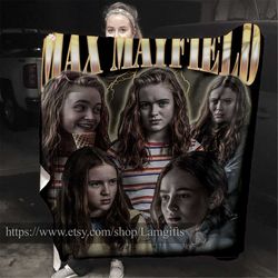 max mayfield blanket, max mayfield photo blanket, max mayfield sadie sink throw blanket, sadie sink blanket collage, max