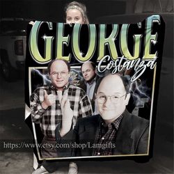 george costanza blanket, george costanza photo blanket, jason alexander throw blanket, jason alexander blanket collage,