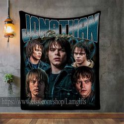 jonathan byers blanket, jonathan byers photo blanket, charlie heaton throw blanket, charlie heaton blanket collage, jona