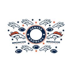 denver broncos starbucks wrap svg, sport svg, football svg, starbucks wrap svg, starbucks broncos svg, starbucks cup svg