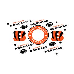 cincinnati bengals starbucks wrap svg, sport svg, football svg, starbucks wrap svg, starbucks cup svg, starbucks full wr