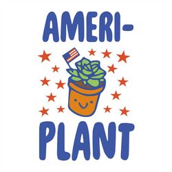 american plants svg, flower svg, succulent svg, american flag svg, funny garden svg, plants svg, birthday gift svg, gift