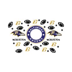 baltimore ravens starbucks wrap svg, sport svg, football svg, starbucks wrap svg, starbucks ravens svg, starbucks cup sv