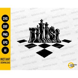 Chess Board Svg Chess SVG Chess Board Vector (Download Now) 