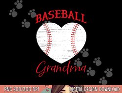 baseball grandma matching baseball family tee png, sublimation copy