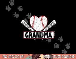 baseball grandma matching family softball baseball lover png, sublimation copy