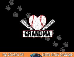 baseball grandma matching family softball baseball lover png, sublimation copy