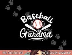 baseball grandma png, sublimation copy