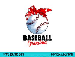 baseball grandma women png, sublimation copy