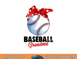 baseball grandma women png, sublimation copy