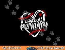 baseball heart grammy shirt grandma tshirt women copy