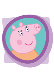 peppa pig svg, peppa pig svg files for cricut, peppa pig birthday png, peppa pig princess png, pig cartoon svg, font an