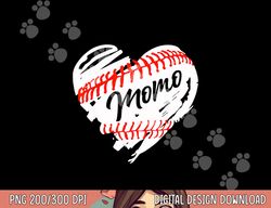 baseball heart momo mom shirt mother s day gift png, sublimation copy