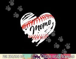 baseball heart momo mom shirt mother s day gift png, sublimation copy