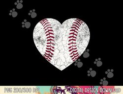 baseball heart shirt cute mom dad men women softball gift png, sublimation copy