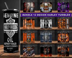 harley tumbler wrap , motor harley digital tumbler wrap png 05