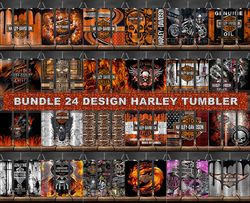 harley tumbler wrap , motor harley digital tumbler wrap png 06